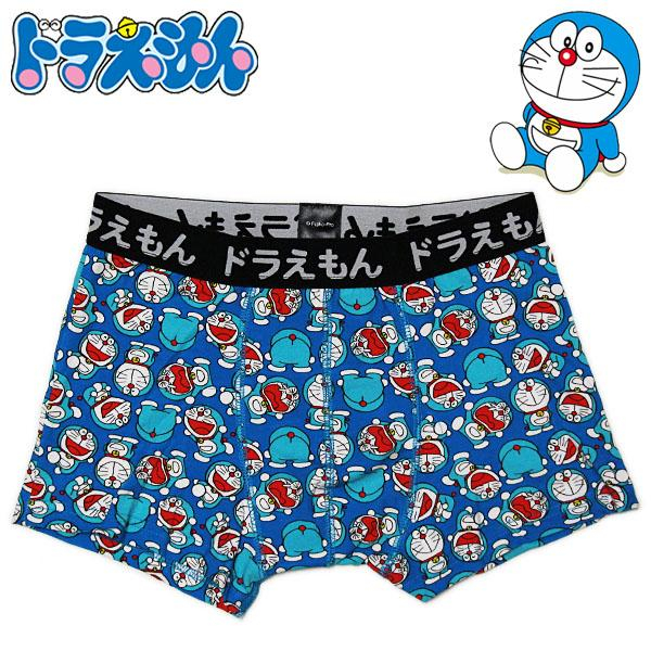 日本正版ドラえもん I'm Doraemon哆啦A夢小叮噹 彈性內褲休閒四角立體男內褲*平口褲 Ｍ 現貨
