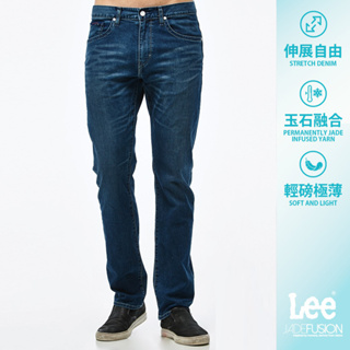 Lee 726 涼感 彈性中腰舒適小直筒牛仔褲 男 Urban Riders LL170186S71