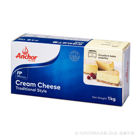 🌾葉記🌾Anchor 安佳奶油乳酪 奶油起司 1kg(冷藏配送)💥單筆限購5個💥