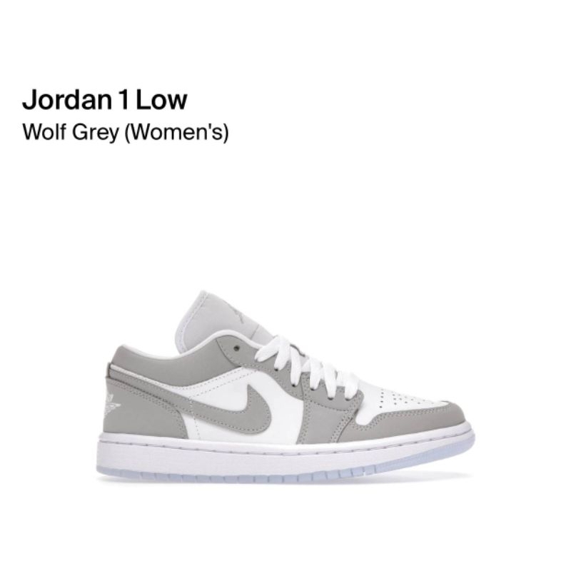 Air Jordan 1 Low Wolf Grey