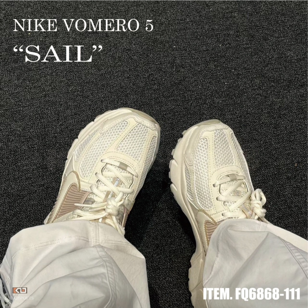 柯拔Nike Zoom Vomero 5 "SAIL" FQ6868-111奶茶米白