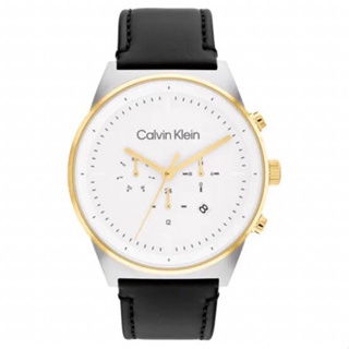 【CALVIN KLEIN】CK紳士風皮革男錶 CK25200299 44mm 現代鐘錶