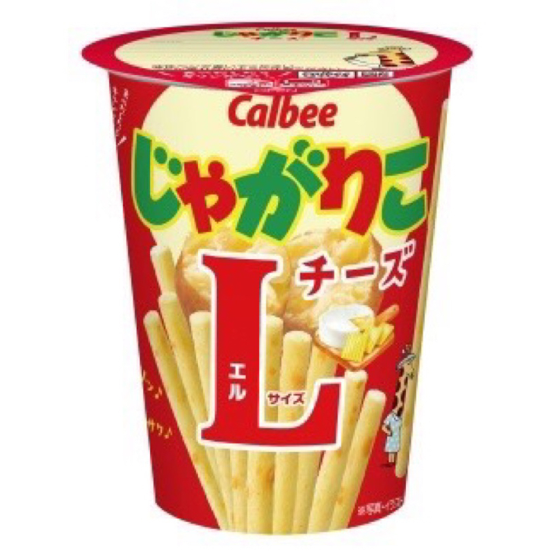 預購&lt;日本🇯🇵 Calbee 卡樂比 薯條杯杯 起司味 L size