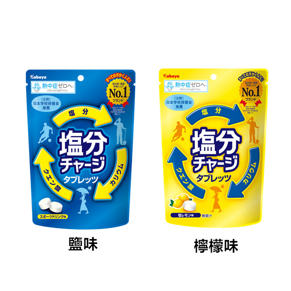 +爆買日本+ Kabaya 卡巴 鹽味糖/檸檬鹽味糖  81g 鹽糖 檸檬味 塩分 糖錠 夏日 日本必買 日本進口