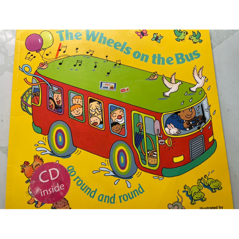 The Wheels on the Bus 1書1CD廖彩杏推薦