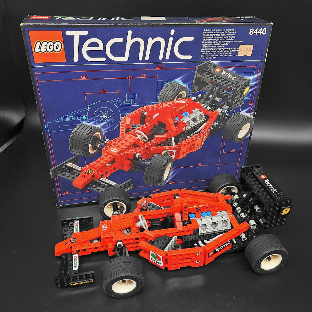 中古品 LEGO TECHNIC 1995年 8440 Formula Flash 樂高 科技 F1 賽車 A60