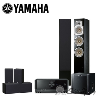 YAMAHA布拉姆斯家庭劇院組 5.1聲道 RX-V6A + NS-F350+NS-P350+NS-SW300 公司貨保