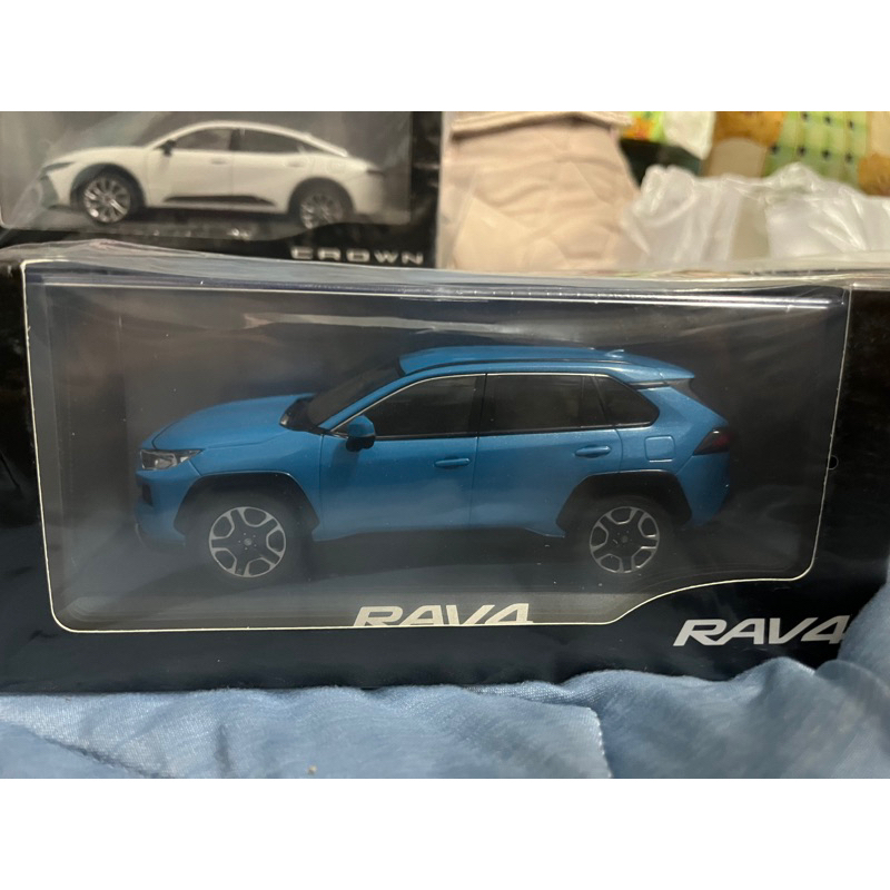 現貨 Toyota RAV4 ADVENTURE 越野版 電馳藍 1/30 日版模型車