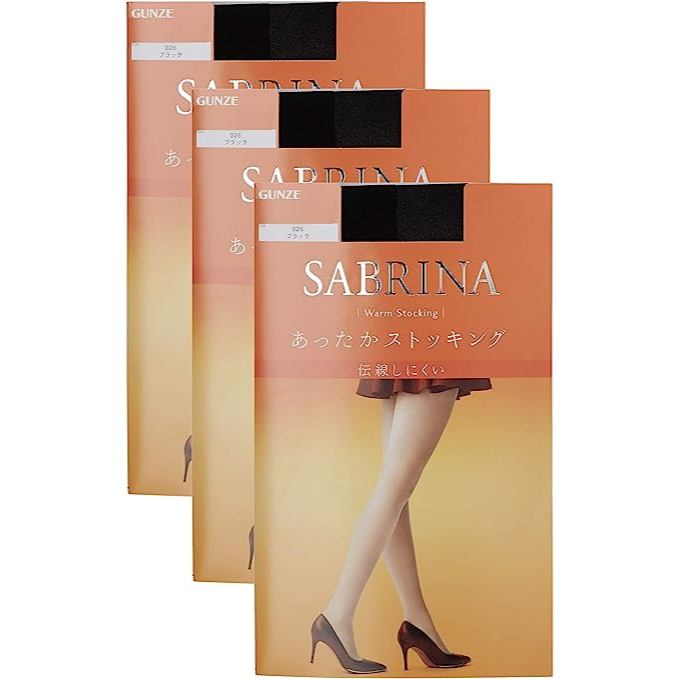 限時特價 GUNZE 郡是  Sabrina 保暖絲襪 不易脱絲 SB440 M-L 不易斷線・腳趾加固・腳型設定