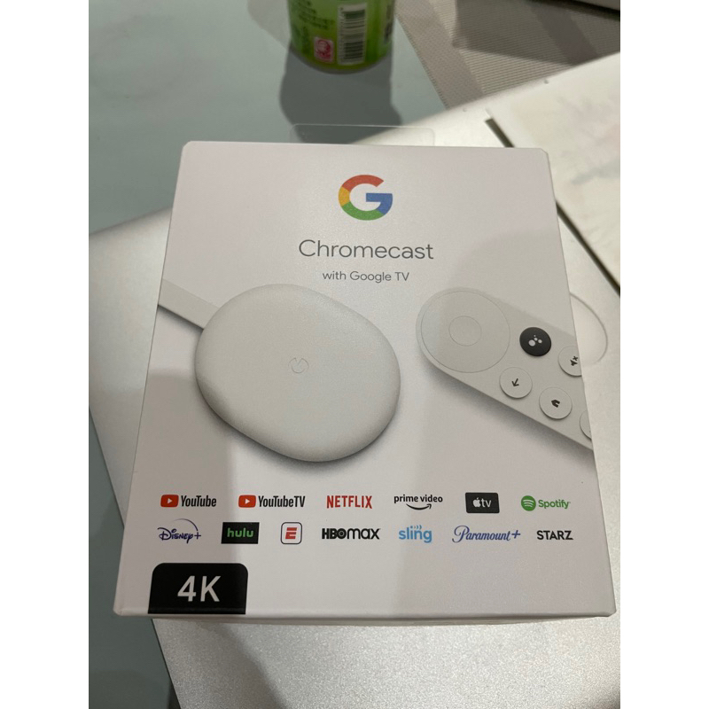 GOOGLE Chromecast 4 Google TV 電視棒 HDMI 9.5成新