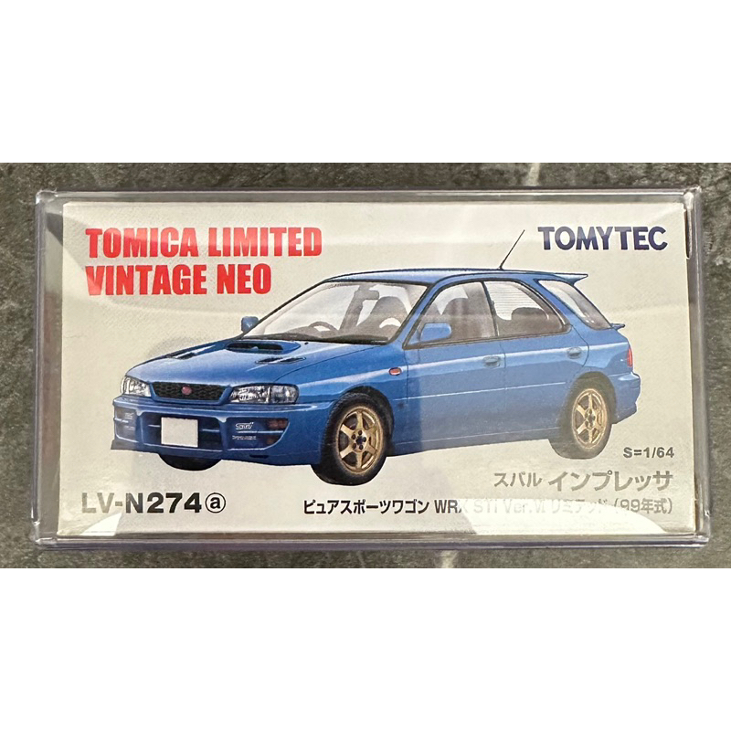 Tomytec 多美 Lv-n274a Subaru IMPREZA Pure Sports Wagon WRX STi