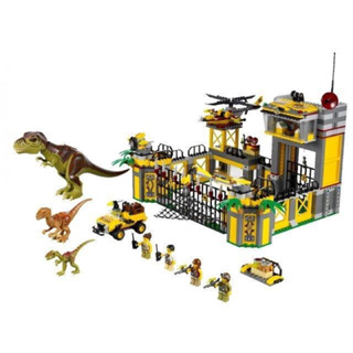 ®️樂高 LEGO®︎ ⚠️二手 5887 DINO dinosaur 恐龍防衛總部 暴龍 侏儸紀 恐龍 迅猛龍