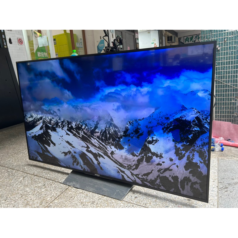 日本原裝二手中古SONY65吋4K聯網電視機2017年型號KD-65X9000E內建you tube及Netfl保固三個