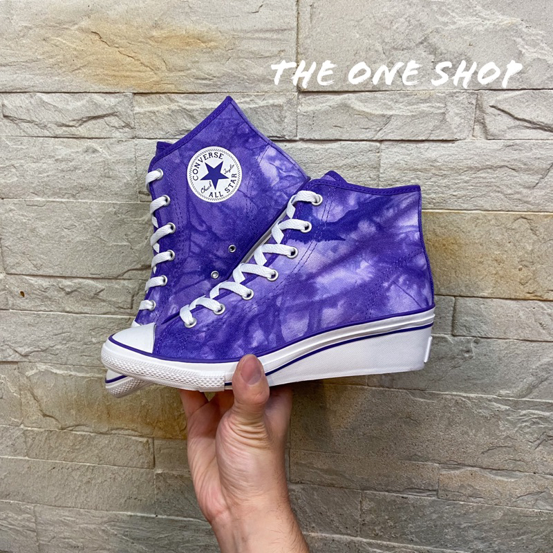 TheOneShop Converse Hi-Ness 增高 厚底鞋 增高鞋 跟鞋 高跟鞋 紫色 渲染 542469C