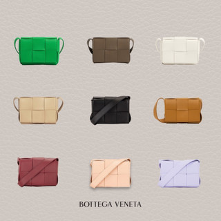 【Sharkhead】Bottega Veneta Candy Cassette 小包 bv 小廢包 小羊皮 黑 奶茶