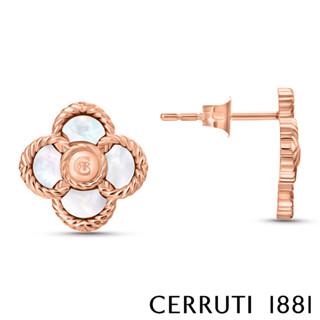 CERRUTI 義大利 PETALOS 耳環 限量2折 全新 專櫃 展示品 原廠禮盒包裝 (CE5103)