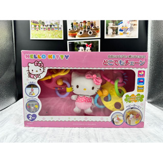 正版 Hello kitty 凱蒂貓 多功能 掛飾 嬰兒車 推車 嬰兒床 安撫 寶寶