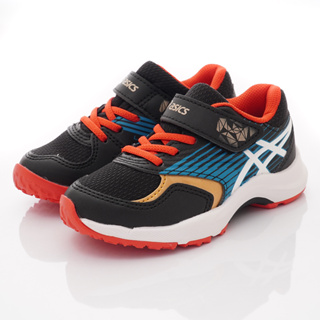 ASICS日本亞瑟士>競速避震LAZER BEAM運動鞋1154A140-001黑(中小童段)16-20.5cm新品