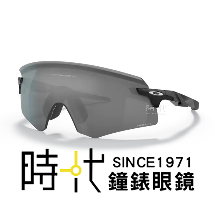 【OAKLEY】奧克力 Encoder 亞洲版 包覆式墨鏡 運動太陽眼鏡 OO9472F 03 39mm 黑框/灰鏡片