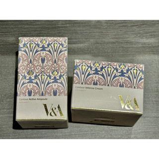 #灰 V&A Beauty 再生煥彩緊緻精華液/彈力面霜