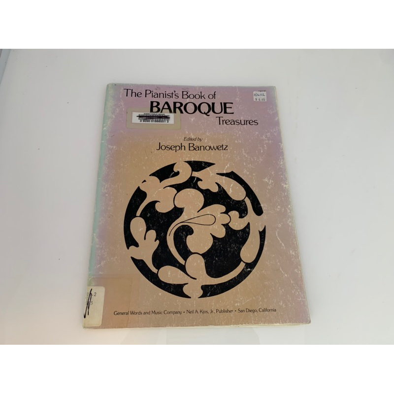《美國村古董店》1983年美國製 🇺🇸  巴洛克經典古典音樂鋼琴琴譜合輯