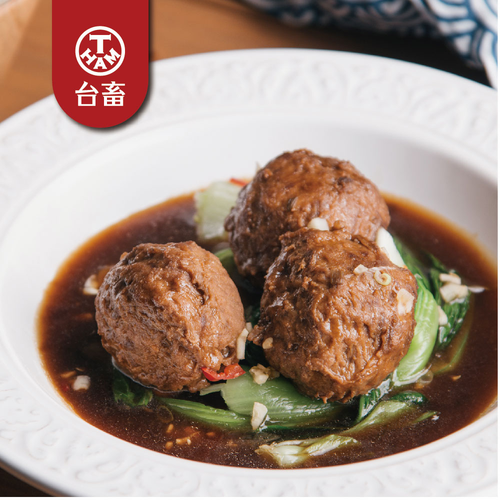 【台畜】紅燒獅子頭 600g 獅子頭 紅燒肉丸 冷凍調理 年菜必備 中式料理 即熱即食 冷凍食品