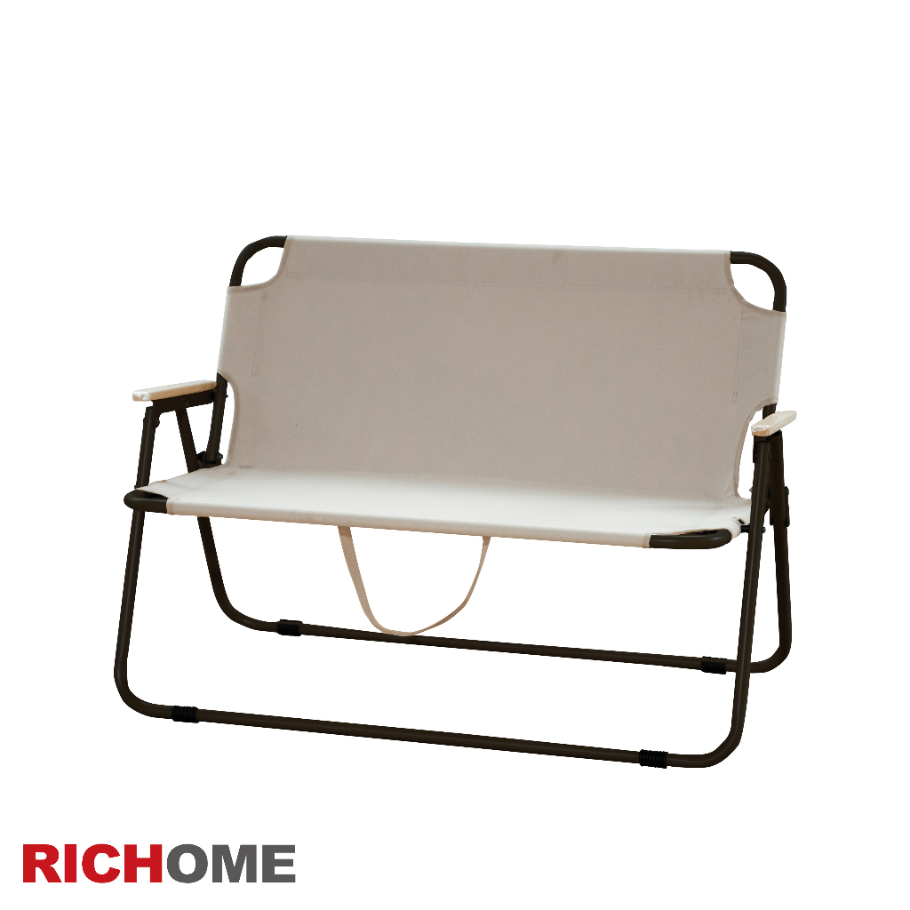 RICHOME   CH1371   TUMAZ雙人彈簧折疊椅(防潑水)   摺疊椅   戶外椅  露營椅
