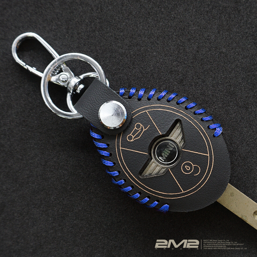 2005-08 MINI COOPER S R50 R53 迷你 鑰匙包 鑰匙皮套 鑰匙圈 牛皮鑰匙包 車用鑰匙套