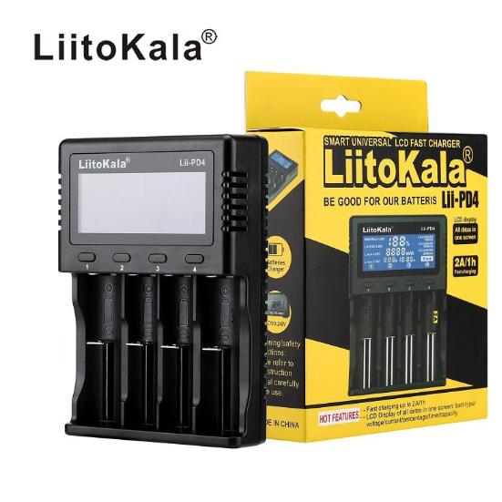 《免運台灣現貨》電池充電器 可檢測電池容量 充電電池充電器 鋰電池 鎳鋅 LiitoKala 18650充電器