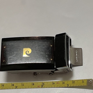 皮爾卡登 皮帶釦頭 二手物況如照片 c545#