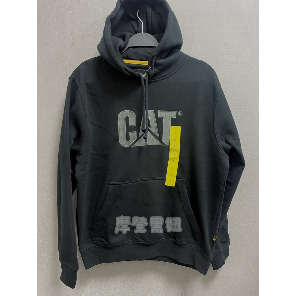 💃摩登黑妞💃 CATERPILLAR 全新正品 男 女 連帽 上衣 帽T 大學T 刷毛 保暖 現貨 1487109