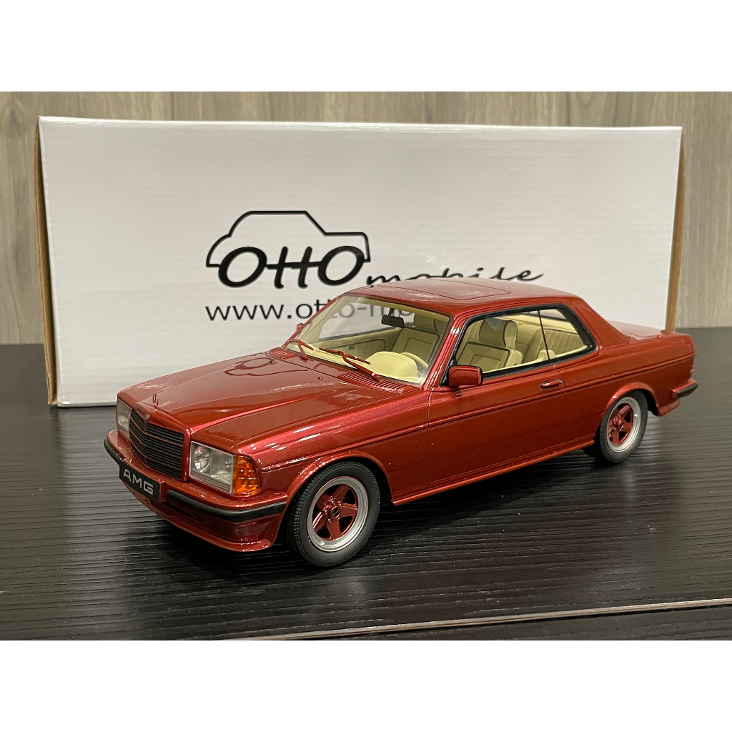 otto 1/18 Merceds Benz 500CE AMG Red 絕版