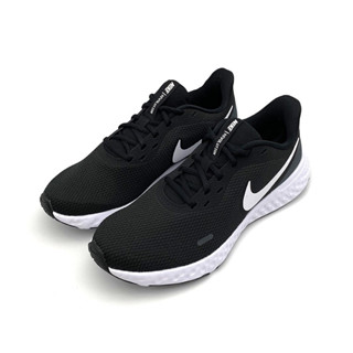 （元二商店）Nike 慢跑鞋 Revolution 5 男款 運動鞋休閒鞋男鞋 輕量透氣舒適 黑白 BQ3204-002