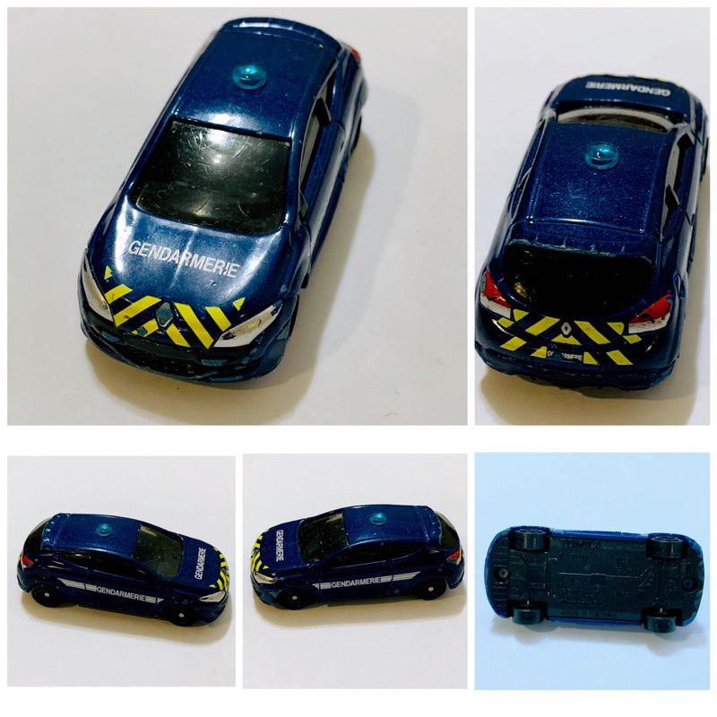 二手絕版多美小汽車TOMICA No.44 RENAULT MEGANE GENDARMERIE 雷諾警車 玩具小汽車