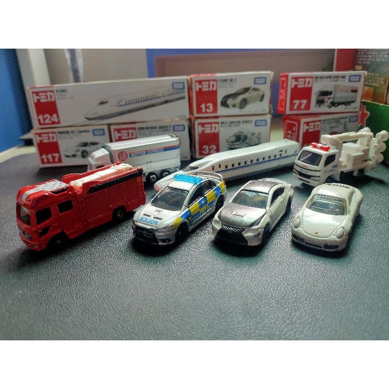 Tomica 二手 911 N700 EVO 消防車 卡車