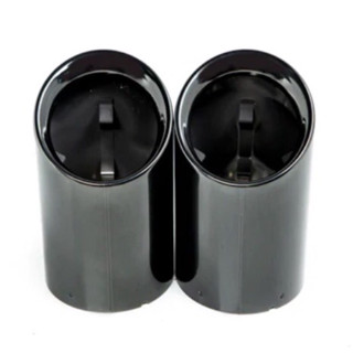 （B&M精品）特價.全新德國原廠BMW G20 G21 G22 G26 G42鍍鉻黑尾飾管 排氣管黑飾管 黑化尾管黑尾管