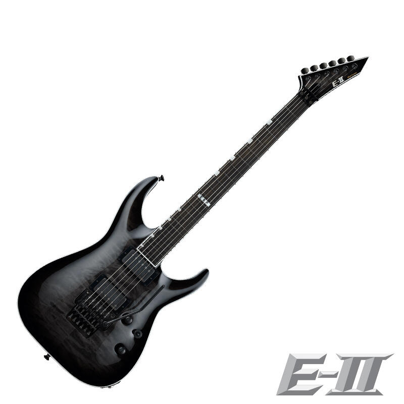 預購 【又昇樂器】日廠 ESP E-II HORIZON FR-II STBKSB 大搖座 主動式 雙雙 電吉他