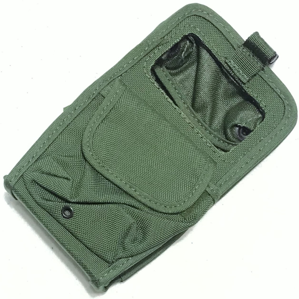 美軍公發 GPS 電子通訊器材包 手機袋 MOLLE 綠色 全新