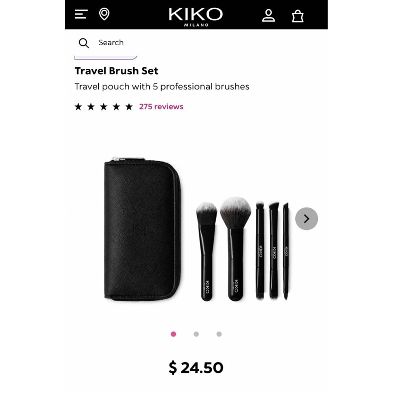 KIKO 全新隨身刷具組