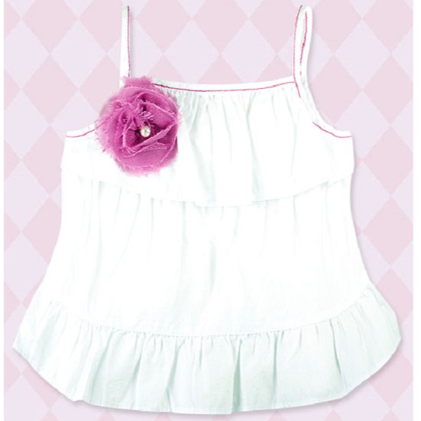 【DJ媽咪】美國Gymboree 嬰幼 女童 純棉 吊帶 上衣裙 造型 上衣