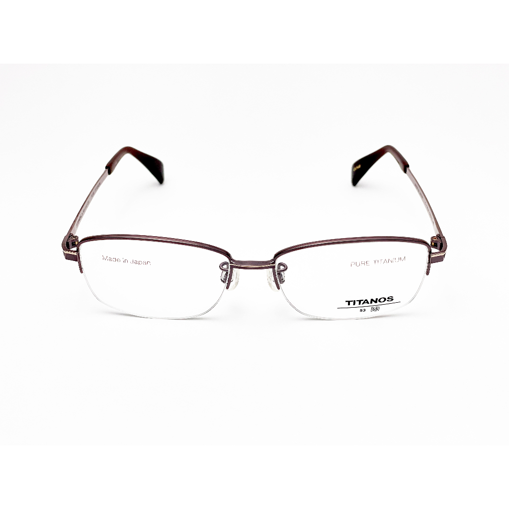 【全新特價】TITANOS 帝王鈦 日本製光學眼鏡鏡框 T1404 CV5GP 高級100%帝王純鈦 Titanium