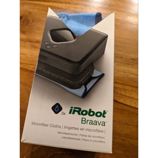 美國iRobot Braava 380t 390t 乾濕拖抹布 原廠水綿蕊 floor mopping 拖地機器人