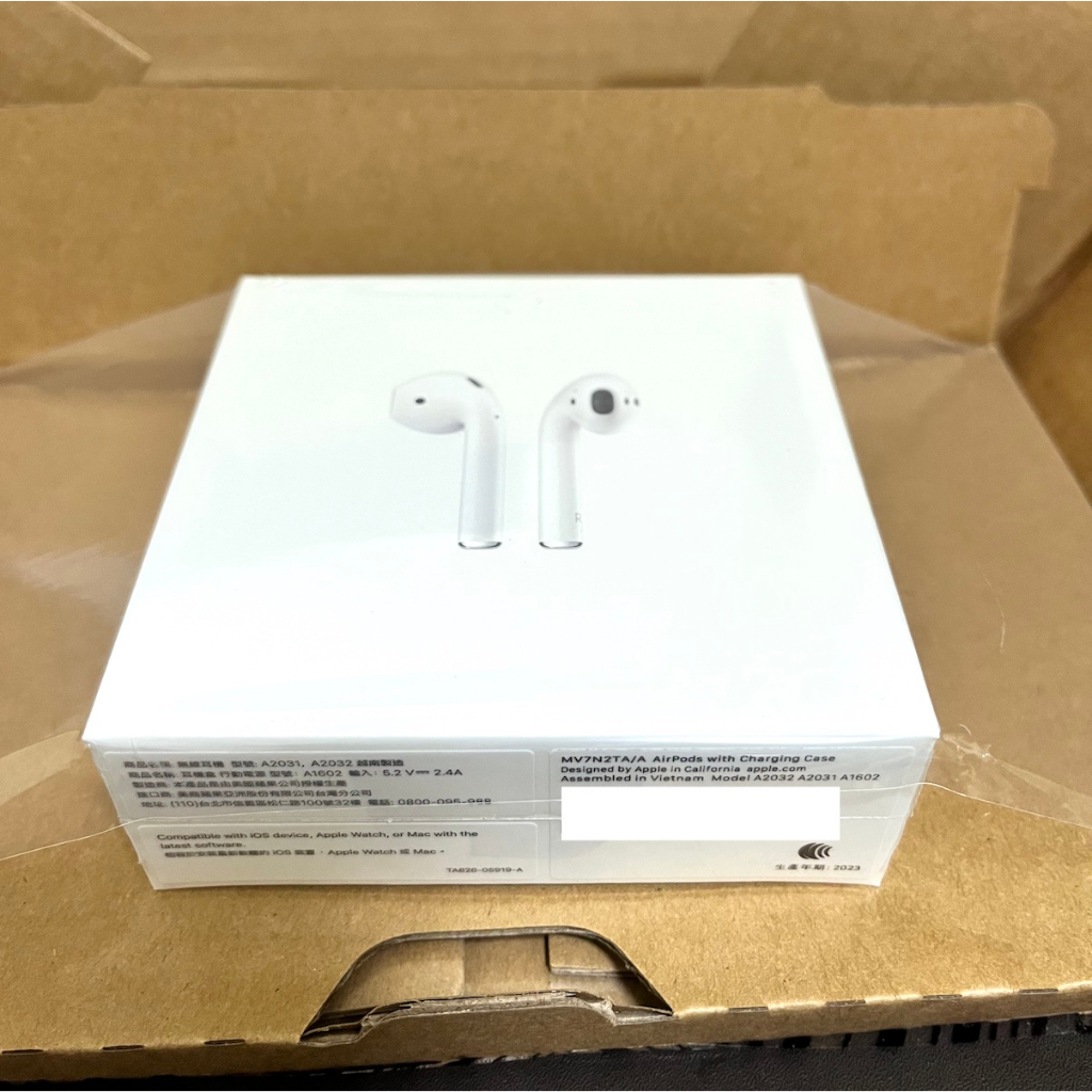 Apple AirPods 2 代 有線充電版（MV7N2TA/A) BTS 台灣公司貨 非pro