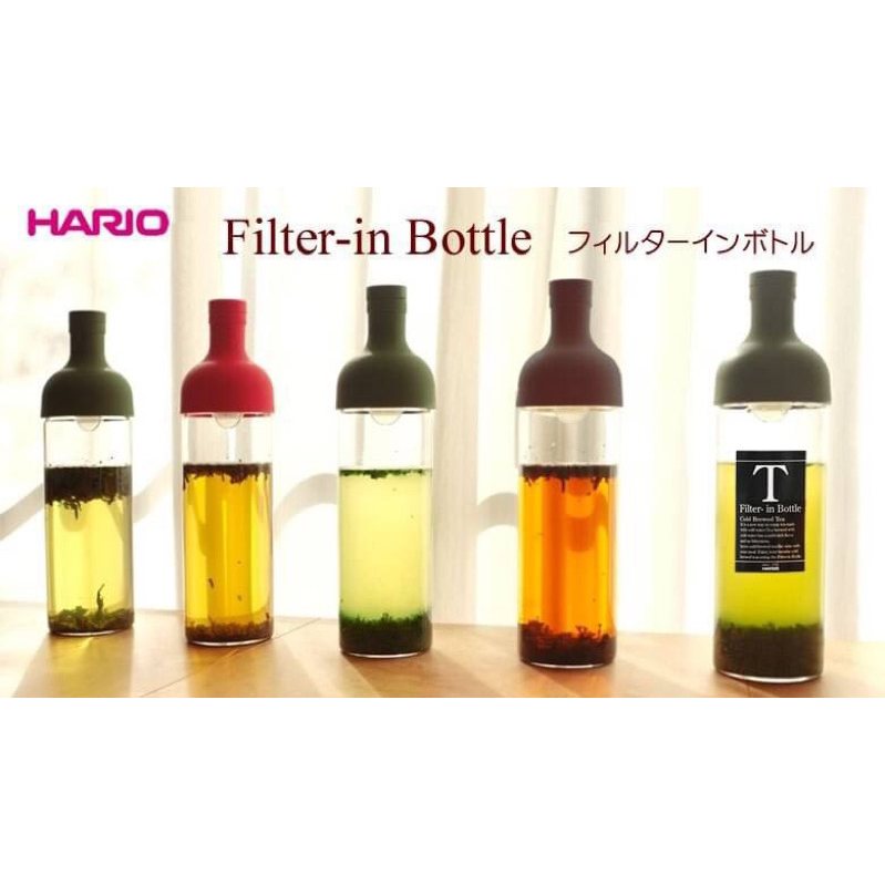 ❤️現貨❤️ 日本製HARIO酒瓶冷熱泡茶壺 750ml（咖啡色）