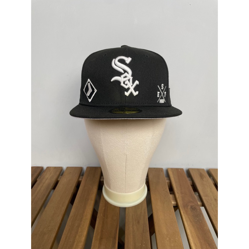 【TACKSTHGOOD】NEW ERA MLB 大聯盟 白襪隊刺繡全封 棒球帽