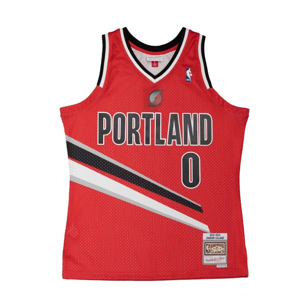 NBA 球迷版球衣 Damian Lillard 2012-13 Road 拓荒者 紅