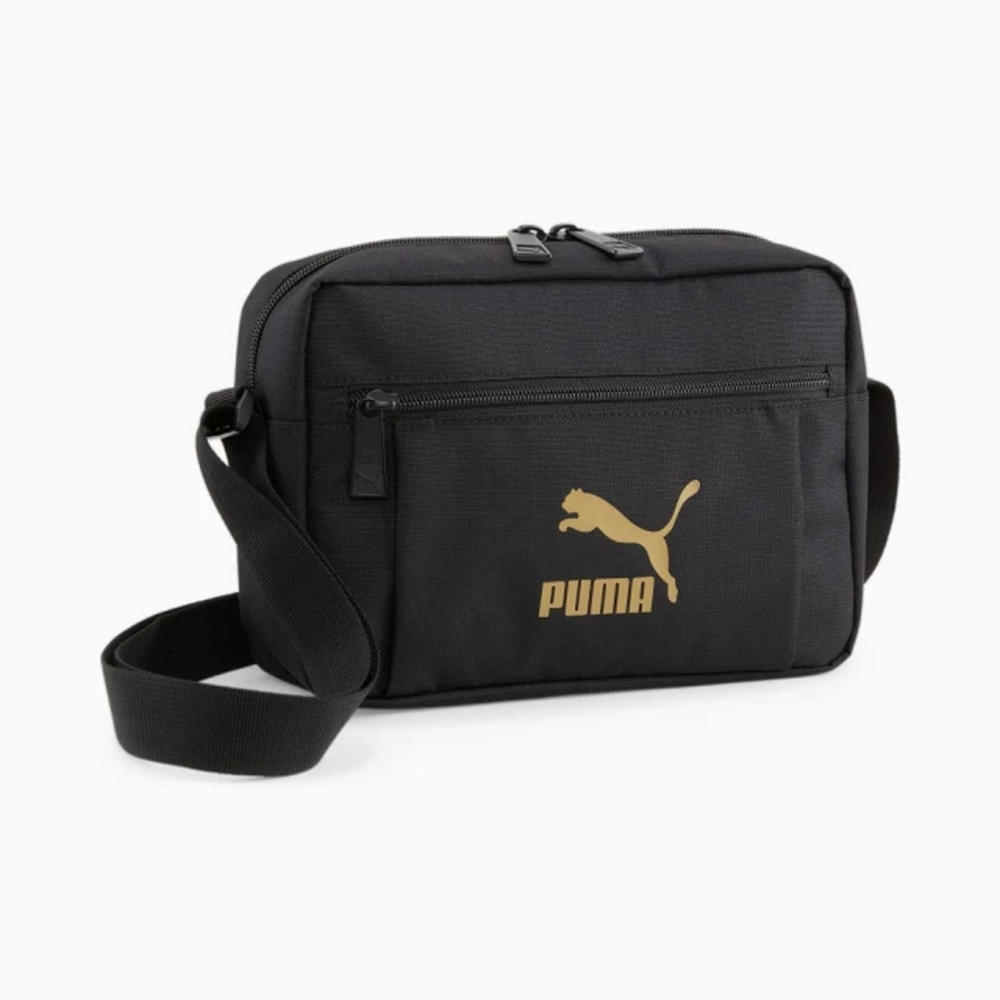 PUMA 側背包 運動包  Classics Archive側背小包 男女款 中性款  07998301 黑色
