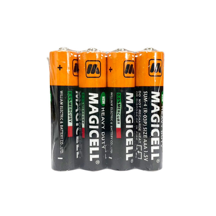 【現貨】4號電池 乾電池 強勁環保電池4號(4入) 鹼性電池 碳鋅電池 玩具電池 AAA電池 電池 興雲網購旗艦店