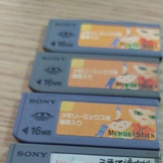 Sony 原廠 古董memory stick 長卡 記憶卡適用於 老數位 CCD 相機