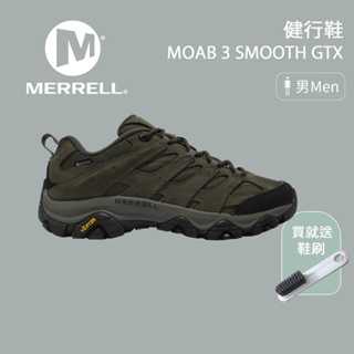 【Merrell】男款 MOAB 3 SMOOTH GTX健行鞋 軍綠 ( ML036363 )